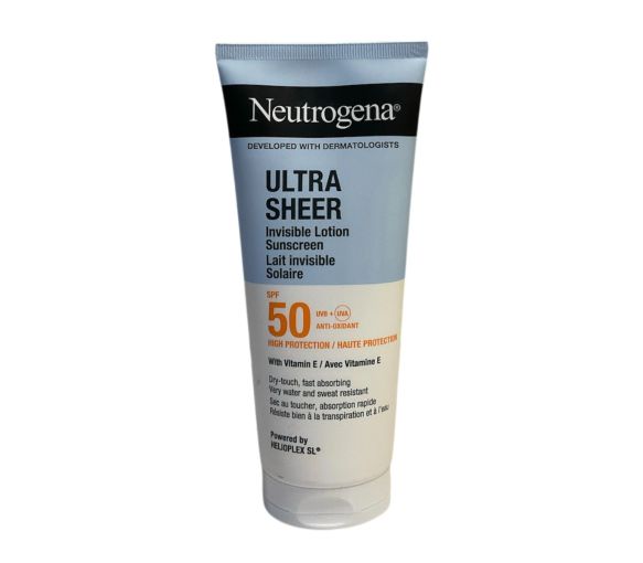 Ultra Sheer Körpermilch unsichtbarer Sonnenschutz SPF50 Neutrogena - Tube mit 200ml - image 1