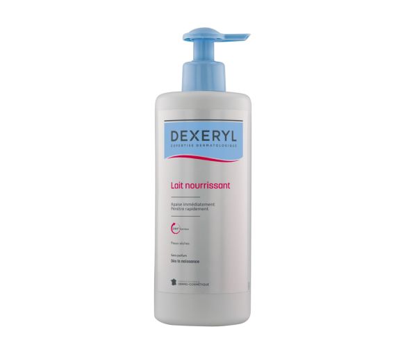Nährende, parfümfreie Dexeryl Essentiel Milch - Pumpflasche mit 500 ml - image 1
