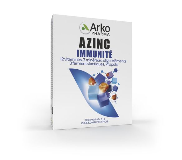 Azinc Immunität Arkopharma - Packung mit 30 Tabletten - image 1