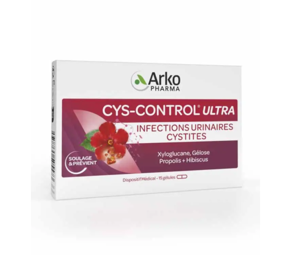 Cys-control ultra Arkopharma - Packung mit 15 Kapseln