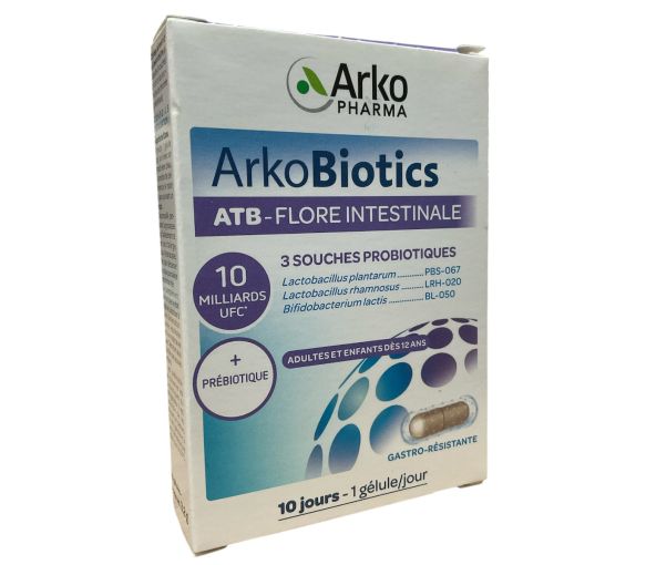 Arkobiotics atb Darmflora Arkopharma - Packung mit 10 Kapseln