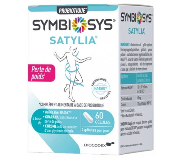 Symbiosis Satylia Chrome und Zink Biocodex - Packung mit 60 Kapseln