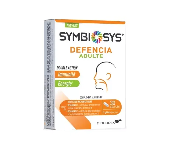 Symbiosys Defencia Erwachsene Biocodex - Packung mit 30 Kapseln - image 1