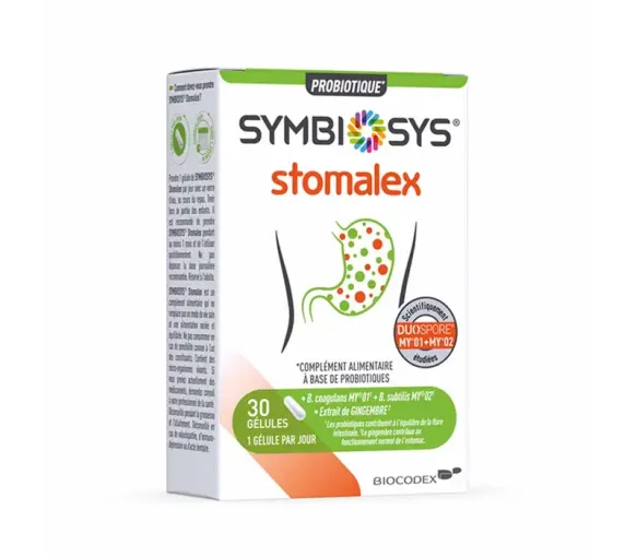 Symbiosys stomalex Biocodex - Packung mit 30 Kapseln - image 1