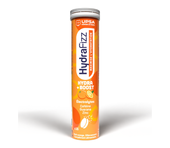 HydraFizz hydra+boost Geschmack Orange Upsa - Tube mit 16 Brausetabletten - image 1