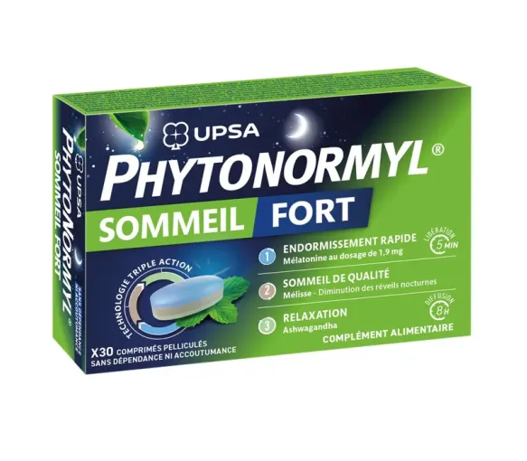 Phytonormyl Schlaf stark Upsa - Packung mit 30 Tabletten