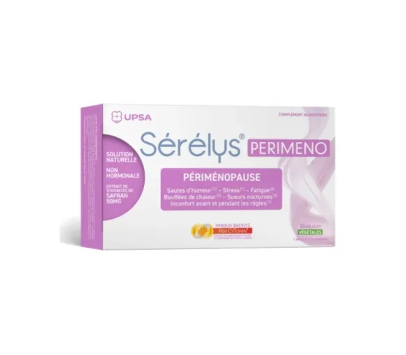 Sérélys perimeno Perimenopause Upsa - Packung mit 30 Kapseln - image 1