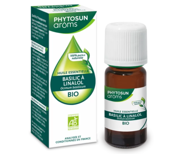 Ätherisches Öl Basilikum mit Linalool Phytosun arôms - Flasche 5 ml