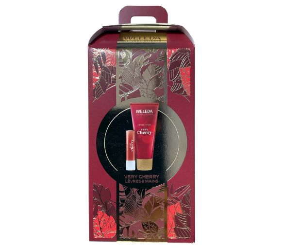 Coffret Very Cherry Lippen und Hände Weleda - Set mit 2 Produkten