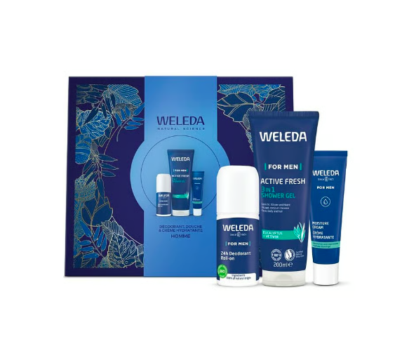 Weleda Herren Geschenkset - Geschenkset mit 3 Produkten