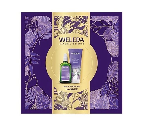 Geschenkset mit Lavendelöl und Duschgel von Weleda - Set mit 2 Produkten