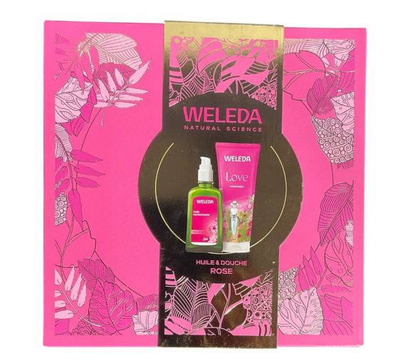 Weleda Rosenöl- und Duschset - Set mit 2 Produkten