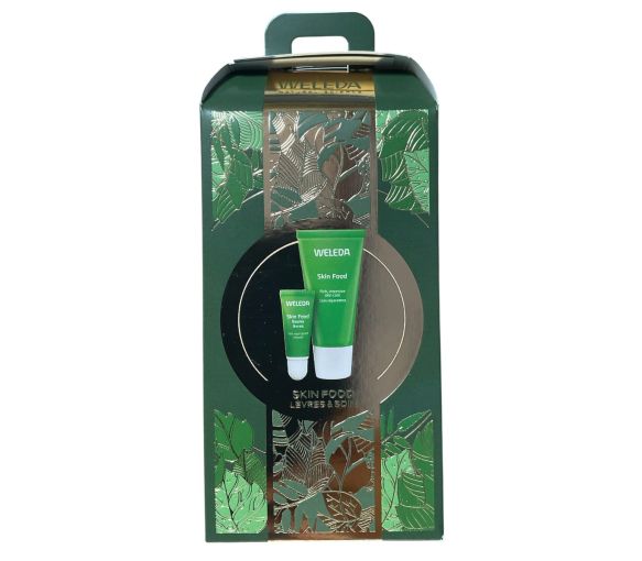 Coffret Skin Food Lippen und Bio-Pflege von Weleda - Set mit 2 Produkten