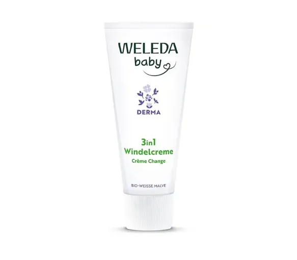 Weleda Baby Derma 3-in-1 Windelcreme - 50ml Tube