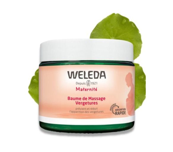 Weleda Schwangerschaftsstreifen Massagebalsam - 150ml Dose - image 1