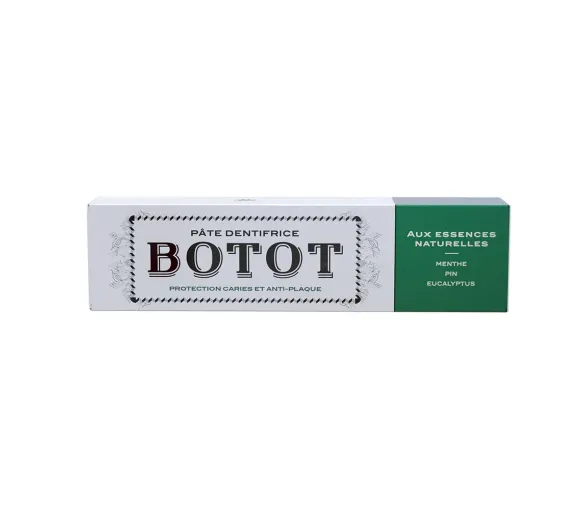Zahnpasta Minze Kiefer Eukalyptus Botot - Tube mit 75 ml