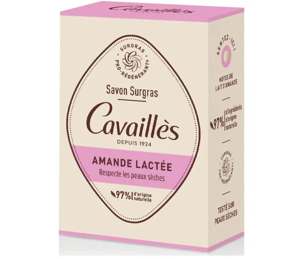 Überfettete Mandelmilchseife Rogé Cavaillès - 100g Stück