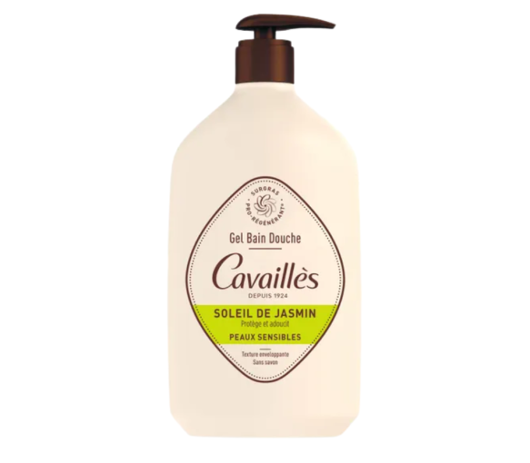 Duschgel Sonnen-Jasmin Rogé Cavaillès - Pumpflasche 1L