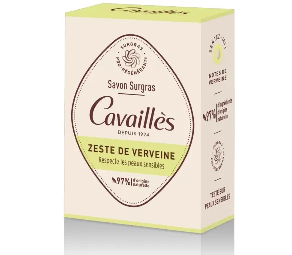 Überfettete Seife mit Eisenkraut-Duft Rogé Cavaillès - 100g Stück