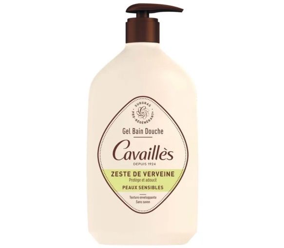Duschgel mit Eisenkraut Zitrone Rogé Cavaillès - Pumpflasche 1L