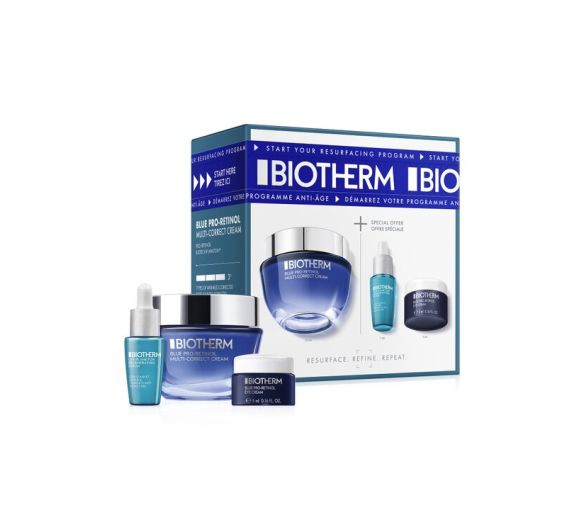 Blue Therapy Anti-Aging Set von Biotherm - Set mit 3 Produkten