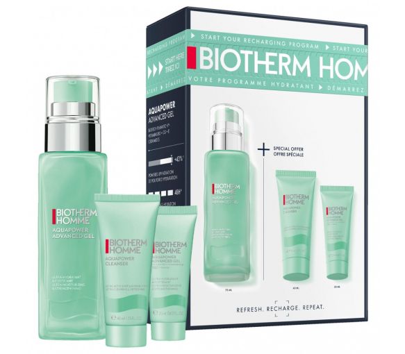 Aquapower Hydrationsset Biotherm Homme - Set mit 3 Produkten