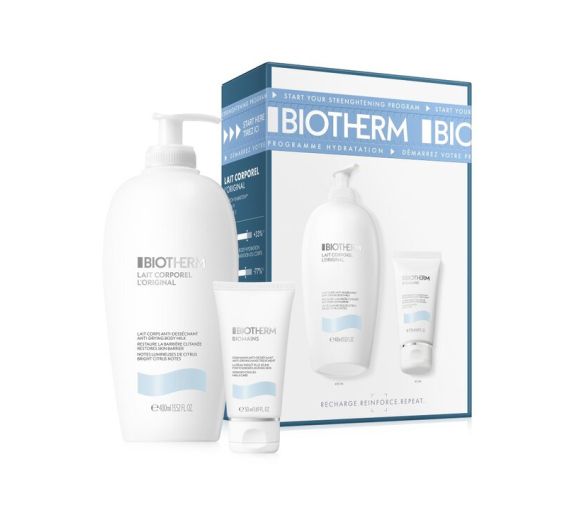 Meine feuchtigkeitsspendende Körperroutine von Biotherm - Set mit 2 Produkten