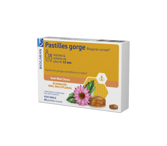 Biogaran Halstabletten - Packung mit 20 Pastillen - image 1