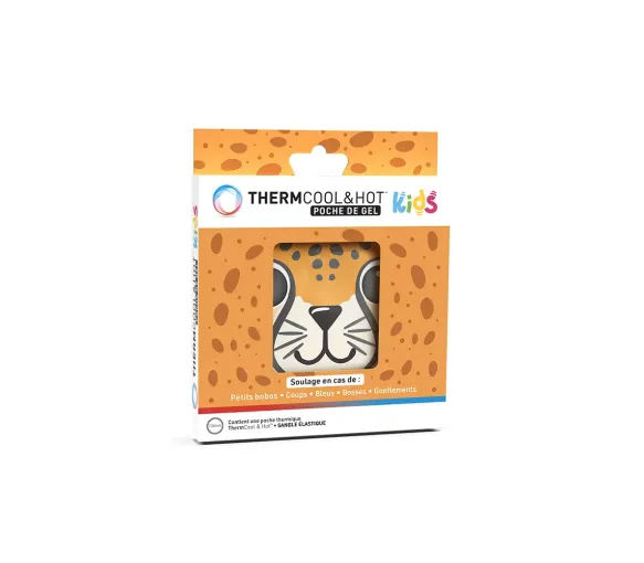 Therm cool & hot Gelbeutel Kinder Leopard Bausch&Lomb - ein Beutel von 136mm