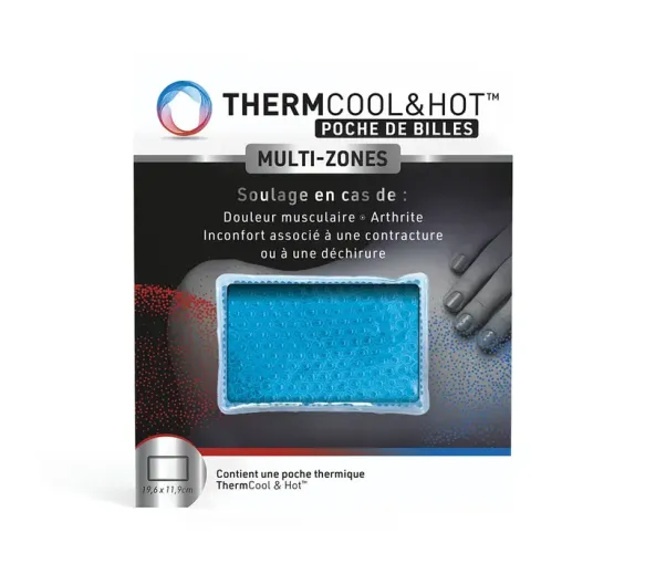 Thermocool&hot Multi-Zonen-Perlenbeutel Bausch lomb - Perlenbeutel 19,6x11,9cm