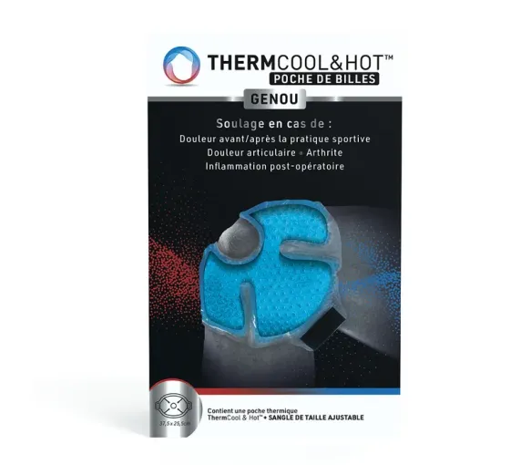 Thermocool&hot Kniesäckchen Bausch lomb - Säckchen mit Kügelchen 37,5x25,5cm