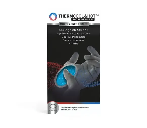 Thermocool&hot Multi-Zonen-Kügelchen-Tasche pocket Bausch lomb - Kügelchen-Tasche 11,5x7,5cm