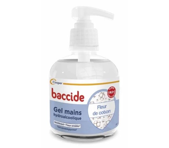 Baccide Baumwollblüten-Hydroalkohol-Gel - Pumpflasche 300 ml - image 1