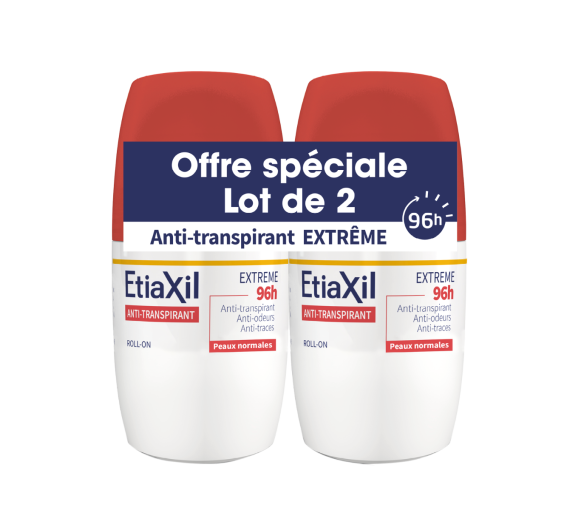 Etiaxil Roll-on Antitranspirant Extrem 96h Cooper - 2er-Pack Antitranspirant Roll-on 50ml Sonderangebot - image 1