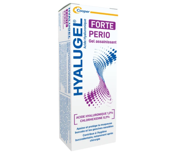 Hyalugel forte perio Gel reinigend Cooper - Tube von 8 ml