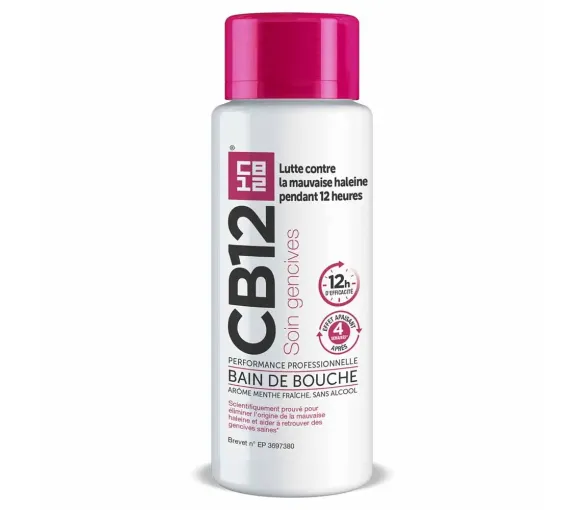 CB12 Mundspülung Zahnfleischpflege frischer Minzgeschmack - Flasche mit 500ml - image 1