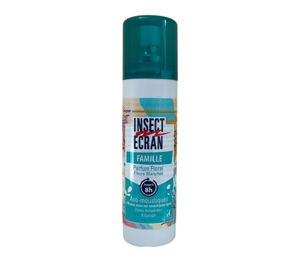 Insektenschutzspray für die Familie mit blumigem Duft Insect Ecran - 100ml Spray