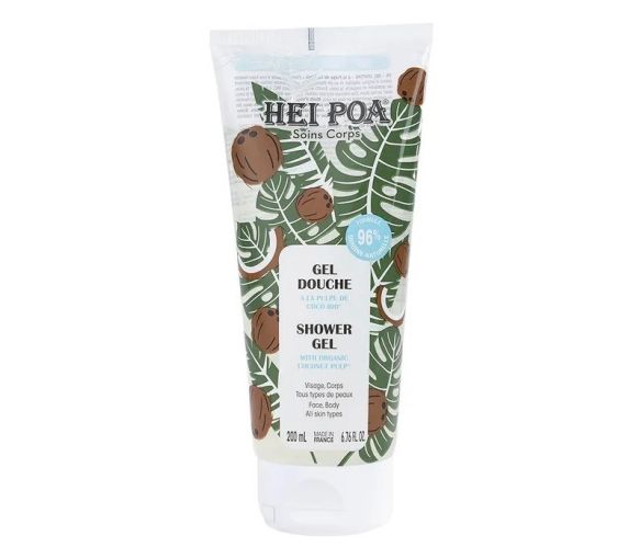 Bio-Kokosnuss-Duschgel Hei Poa - 200ml Tube - image 1
