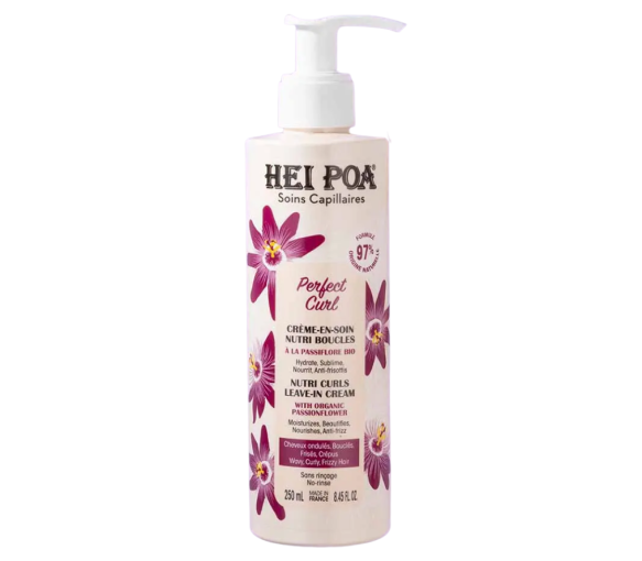 Perfect Curl Creme zur nährenden Pflege von Locken Hei Poa - Pumpflasche mit 250 ml - image 1