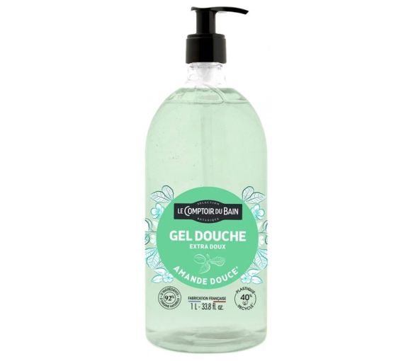 Duschgel Süße Mandel Le Comptoir du Bain - Pumpflasche 1L