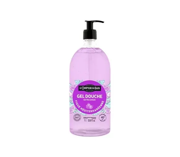 Duschgel Mediterrane Feige Le Comptoir du Bain - Pumpflasche 1L