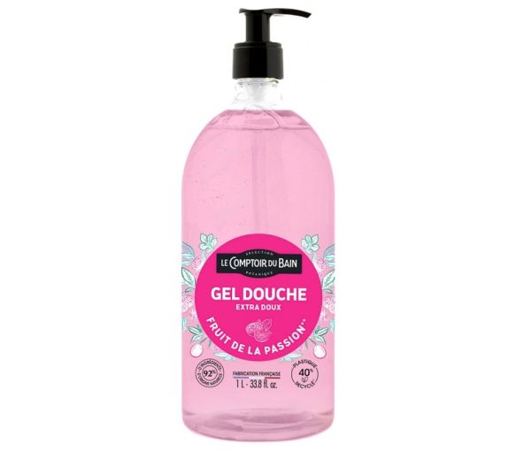Duschgel Passionsfrucht Le Comptoir du Bain - Pumpflasche 1L