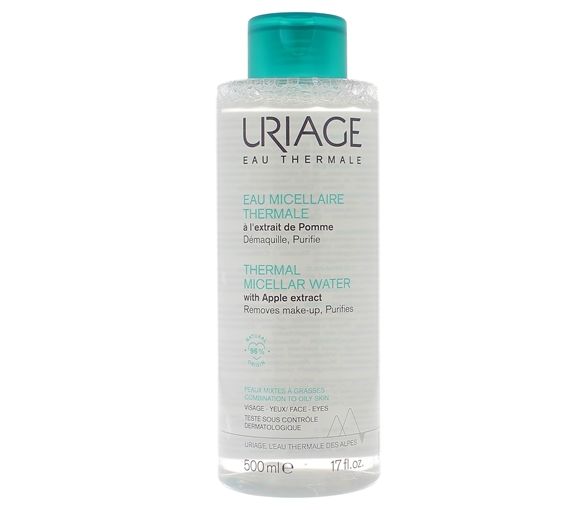 Thermal-Mizellenwasser für Mischhaut bis fettige Haut Uriage - Flasche mit 500 ml - image 1