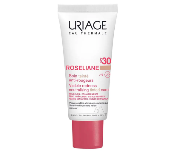 Roséliane CC Creme Farbton Medium SPF 30 Uriage - Tube mit 40 ml - image 1