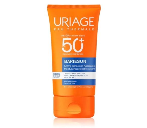 Bariésun Feuchtigkeitscreme sehr hoher Schutz SPF50+ ohne Duft Uriage - Tube mit 50 ml