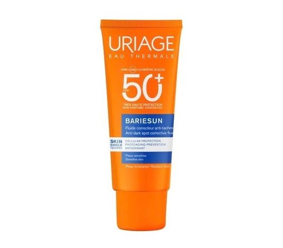 Bariésun Fluid gegen Flecken sehr hoher Schutz SPF50+ Uriage - Tube mit 40 ml