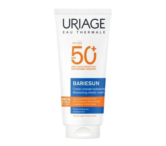 Bariésun Mineralcreme SPF 50+ Uriage - Tube mit 100 ml