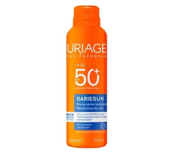 Bariésun Trockener Feuchtigkeitsnebel SPF50+ Uriage - Spray 200 ml