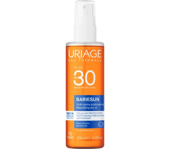 Bariésun Trockenöl SPF30 Uriage - Spray von 200 ml