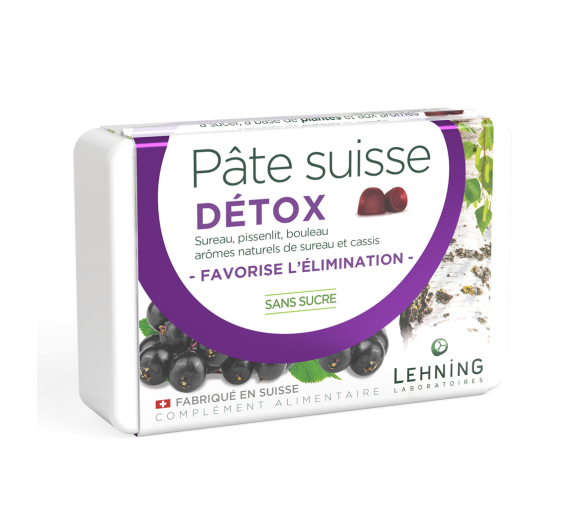 Schweizer Detox-Paste Lehning - Dose mit 40 Gummis - image 1
